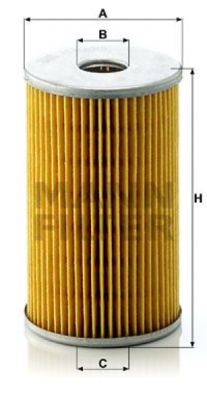 Filtr oleju MANN-FILTER H820/3X H8203X