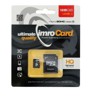 Karta Pamięci Microsd 128gb Micro Cl10 Adapter Sd