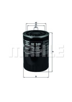 Filtr oleju KNECHT OC248 WP1144