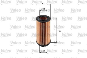 Filtr oleju VALEO 586525 HU718X