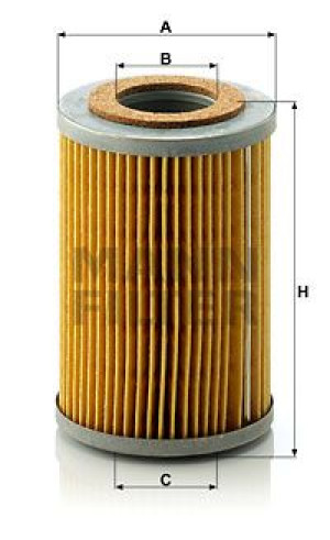 Filtr oleju MANN-FILTER H816X