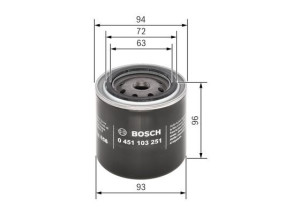 Filtr oleju BOSCH 0.451.103.251 W9206