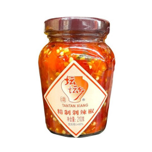 Posiekane Solone Zzerwone Papryczki Chilli 210g TANTANXIANG