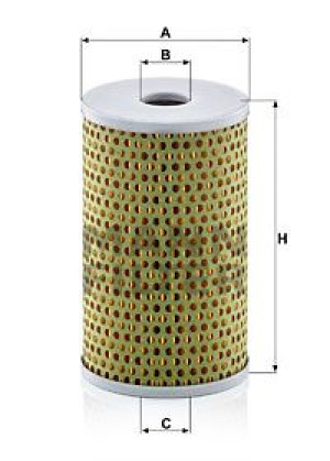 Filtr oleju MANN-FILTER H932/2T H9322T
