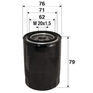 Filtr oleju VALEO 586037 W71216