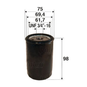 Filtr oleju VALEO 586067 W7143