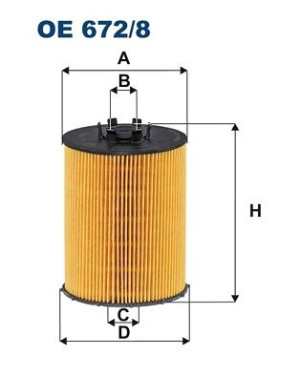Filtr Oleju Filtron Oe6728