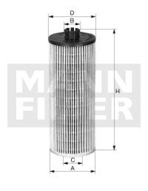 Filtr oleju MANN-FILTER HU12122X