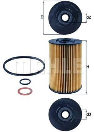 Filtr Oleju Db 609d-8