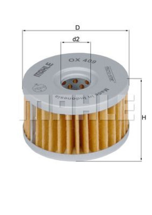 Filtr Oleju Mahle Ox409 Mh68