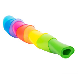 Wieża SpiroKu  kubki fat brain toys piramida