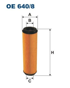 Filtr oleju FILTRON OE640/8 HU514X