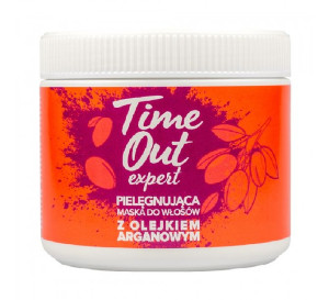 TIME OUT maska do włosów OLEJEK ARGANOWY 500g
