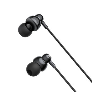 Xo Słuchawki Przewodowe Ep55 Jack 3,5Mm Dokanałowe Czarne