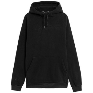Bluza polarowa męska 4F  H4Z21 PLM010 CZARNY