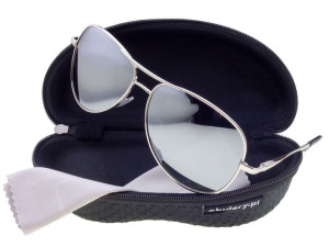 Okulary przeciwsłoneczne polaryzacyjne aviator POLARISS POL 1008 S