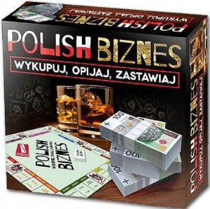 Polish Biznes Gra Alkoholowa Planszowa Towarzyska