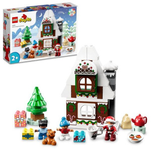 LEGO Duplo Piernikowy Domek Świętego Mikołaja Klocki Zestaw 10976
