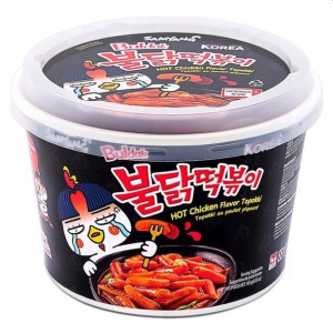 Instant TOPOKKI miska o smaku Ostre Kurczak Budak 185g SAMYANG