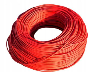 Przewód Kabel Solarny 6mm Fotowoltaik Czerwony 1m