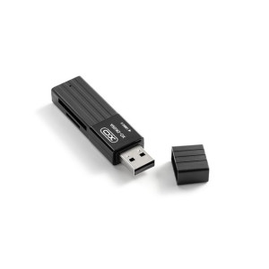 Xo Czytnik Kart 2W1 Dk05A Usb 2.0 Czarny