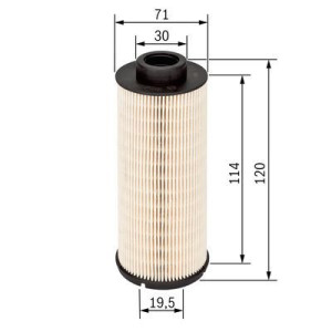 Filtr paliwa BOSCH 1.457.431.724 P726X