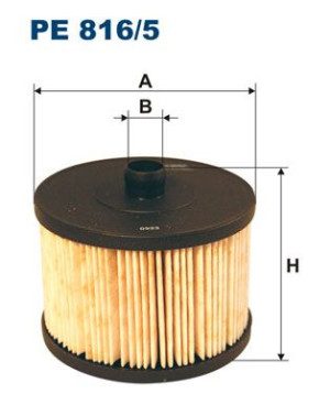 Filtr paliwa FILTRON PE816/5 PU1018X
