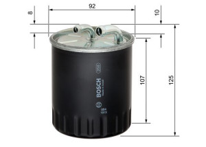Filtr paliwa BOSCH 1.457.434.437 WK8201
