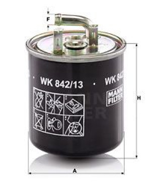 Filtr paliwa MANN-FILTER WK842/13 WK84213