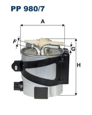 Filtr paliwa FILTRON PP980/7 WK9205