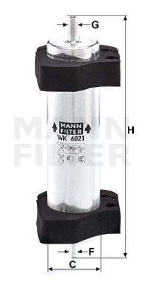 Filtr paliwa MANN-FILTER WK6021