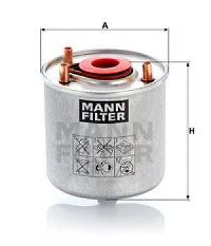 Filtr paliwa MANN-FILTER WK9046Z
