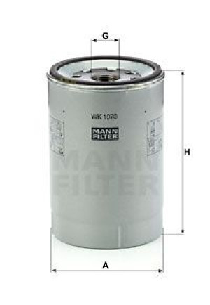 Filtr paliwa MANN-FILTER WK1070X