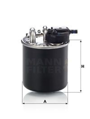 Filtr paliwa MANN-FILTER WK820/15 WK82015