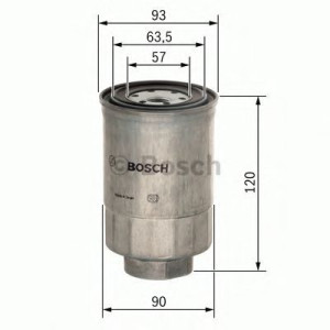 Filtr paliwa BOSCH F026402063 PP855/1