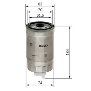 Filtr paliwa BOSCH 1457434293 WK8538