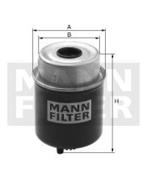 Filtr paliwa MANN-FILTER WK8162