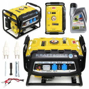 Agregat Prądotwórczy Generator Prądu 3500w 7km +ol