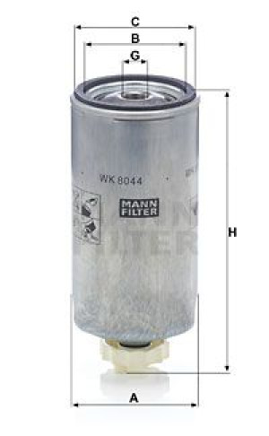 Filtr paliwa MANN-FILTER WK8044X