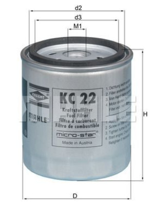 Filtr Paliwa Db W123 200d-300d