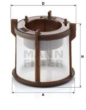 Filtr paliwa MANN-FILTER PU50Z