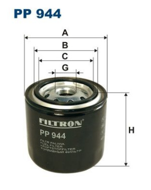 Filtr paliwa FILTRON PP944 WK81580
