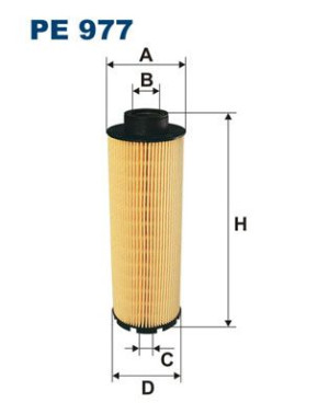 Filtr paliwa FILTRON PE977 PU855X
