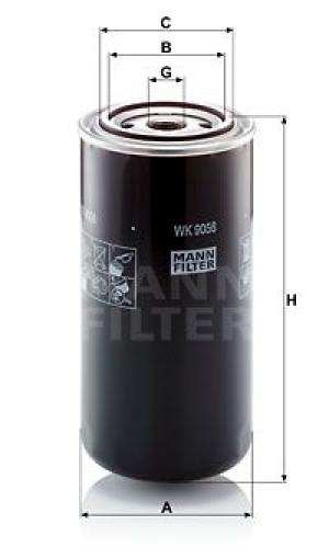 Filtr Paliwa Mann-filter Wk9056 Iveco Eurocargo Iv