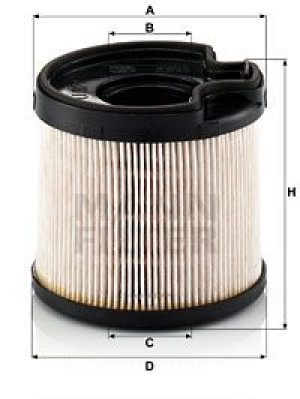 Filtr paliwa MANN-FILTER PU922X