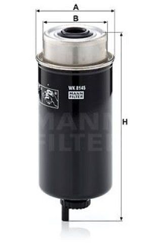 Filtr paliwa MANN-FILTER WK8145