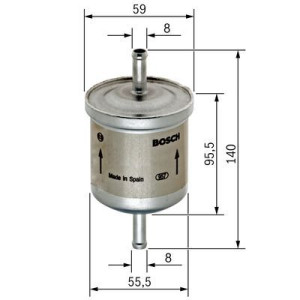 Filtr paliwa BOSCH 0.450.905.002 WK613