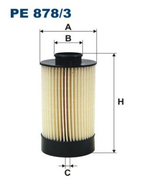 Filtr paliwa FILTRON PE878/3 504170771