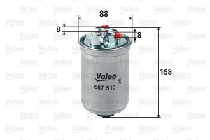 Filtr paliwa VALEO 587513 WK841