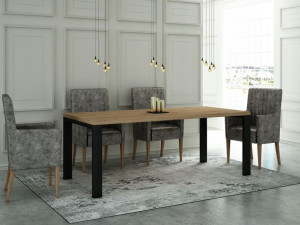 Stół dębowy loft salon nowoczesny 80x160 DĄB